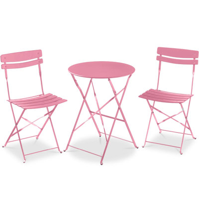 Folding Patio Bistro Set