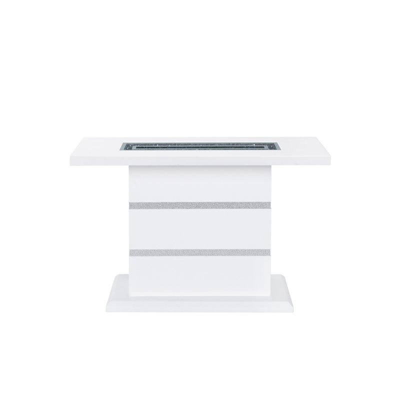 ARIYA WHITE CONSOLE TABLE