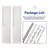 Half Louvered Bi-Fold Door, Fits 80" Standard Openings, White Folding Closet Door with Hardware Kit, Ventilated Top MDF 2 Panels, Ideal for Laundry, Bedroom, or Pantry-106884280