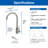 Single Handle High-arc Kitchen Faucet-104199882