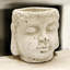 Stone Effect Buddha Head Statue - Hand-Finished Cement Sculpture for Indoor & Outdoor Home and Garden Décor