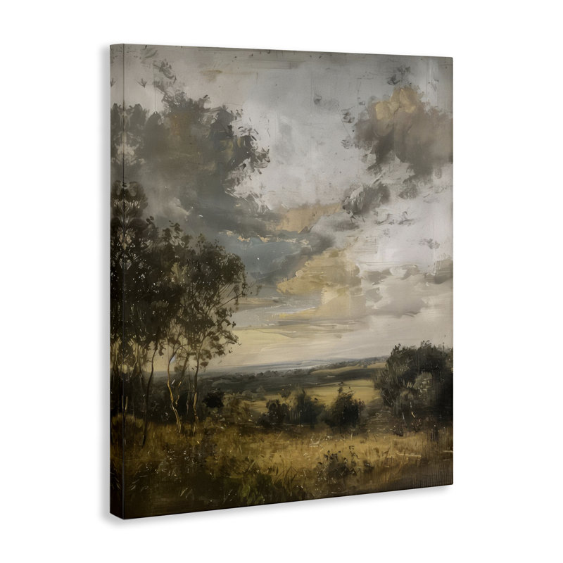 Toile de campagne à l'aube, design par LSR Creative Studio, H 40 po x l 30 po