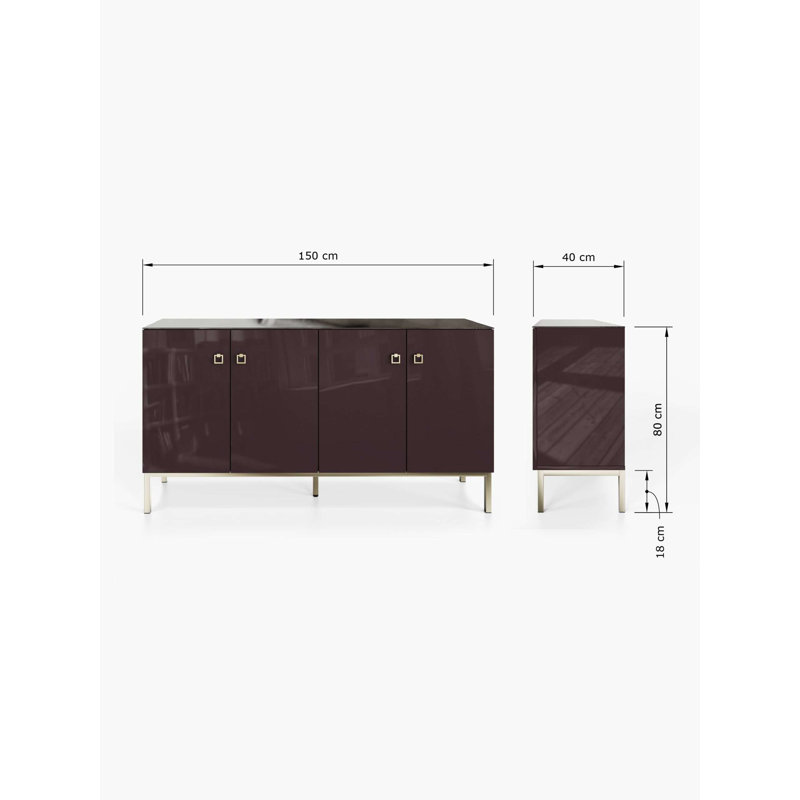 LYRA Sideboard, Purple