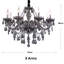 Ames Genuine Grey Crystal Chandelier-1592086307