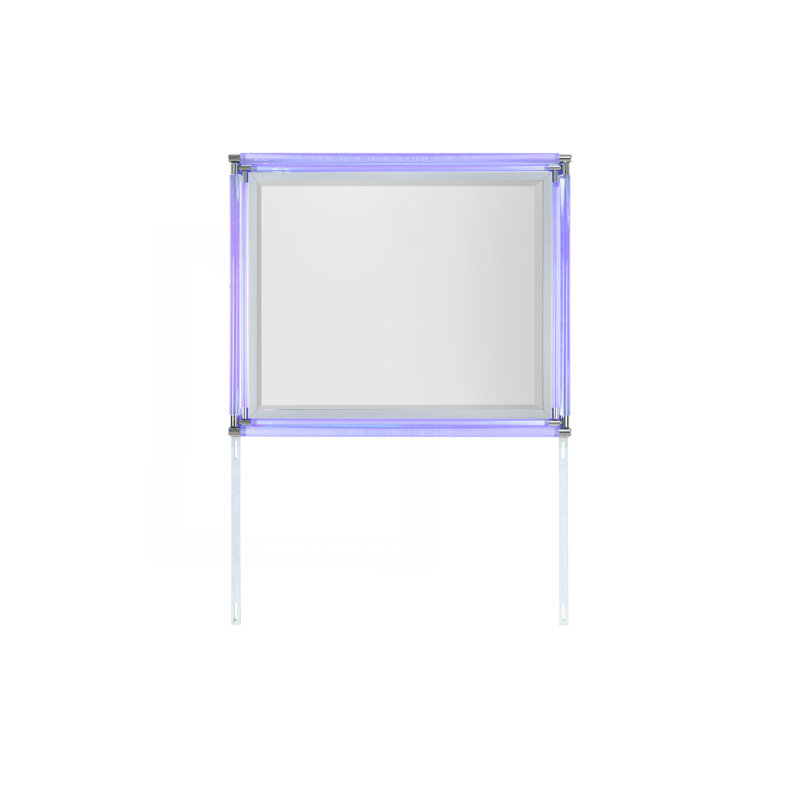 Miroir LAURA SILVER (miroir inclus seulement)