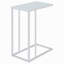 Table d'appoint Connor Chrome