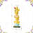13.25"H Easter Resin Stackable Chickens Table Decor