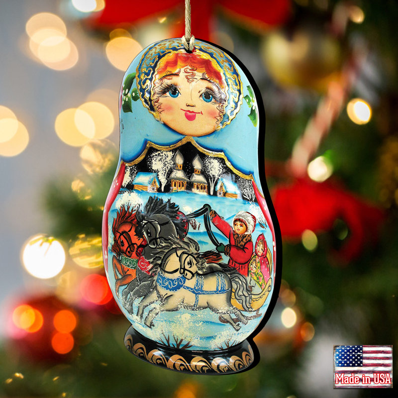 Ornement suspendu Tidaholm Matreshka