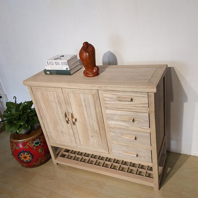 Two-Door Four-Drawer Entryway Cabinet