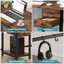 Rushali 200 cm W two-person office desk-1183280463-1183282820