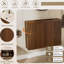 Armoire murale pliante avec évier crème-565352755