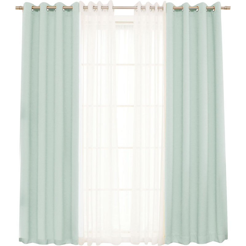 Granados Sheer Curtain, Mint