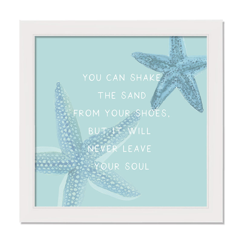 «Starfish Soul», impression d'un seul cadre photo, H 16 po x l 16 po x P 1 po