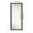 Grand Narrow Non-Beveled Framed Full-Length Floor Leaner Mirror-120330335
