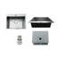 25 Inch Stainless Steel Drop-In Kitchen Sink, Single Bowl Topmount Sink