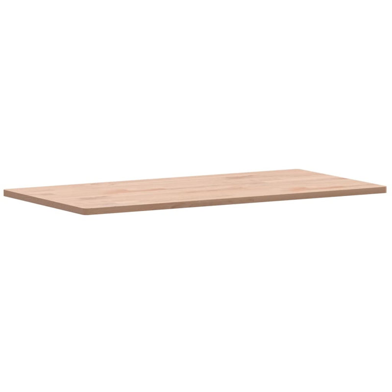 Mondeja 100cm Solid Wood Bathroom Vanity Top, Natural