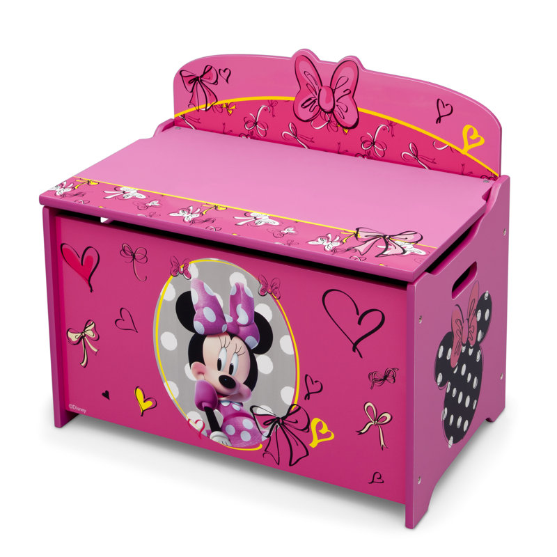 Banc de rangement pour jouets Deluxe Delta