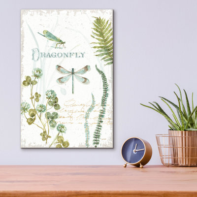 " My Greenhouse Botanical Dragonfly " by Lisa Audit
