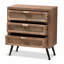 3 - Drawer Rectangle Accent Chest