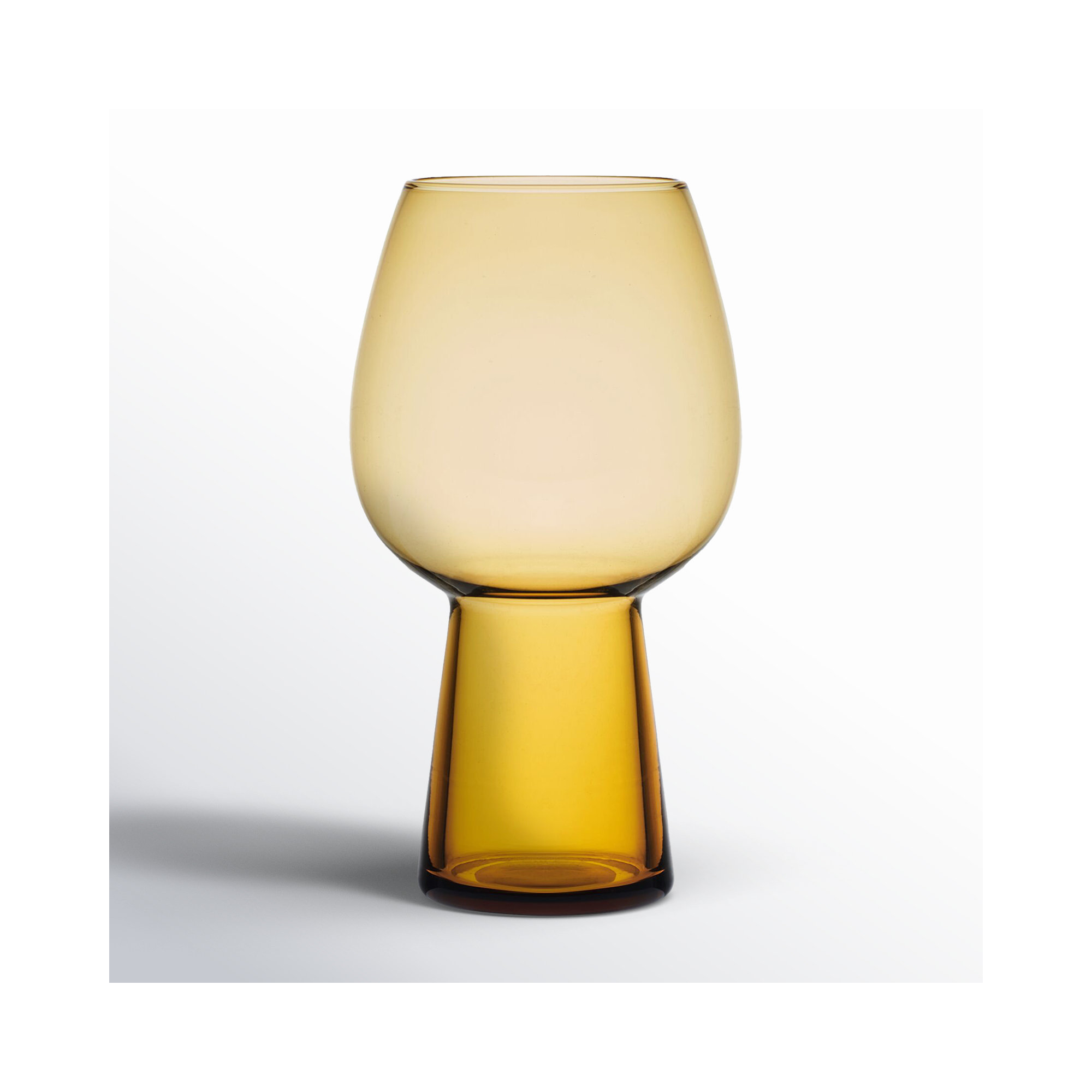 Mikasa 19-Oz Phoebe Beer Goblets, Set Of 4, Blue, Amber