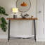 Alyn 100cm Solid Wood Top Console Table