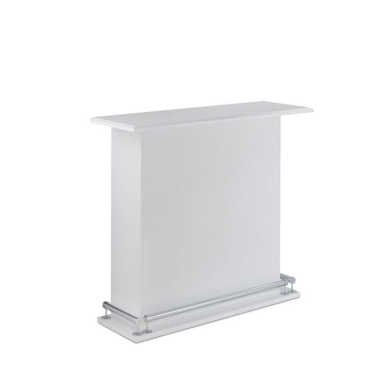 Gudino 47 " L Wicker Bar Cabinet