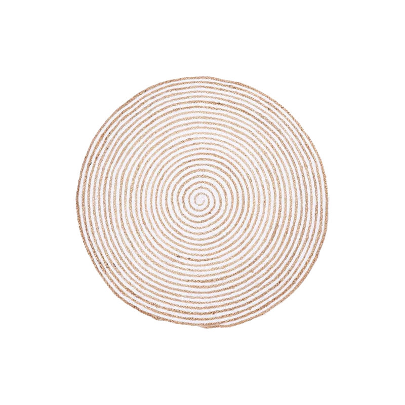 Round Easterly Hand Woven Area Rug, Round 200cm