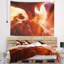 Paysage avec tapisserie antilope jaune-28504325