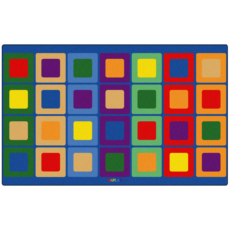 Tapis ovale en nylon touffeté à la machine