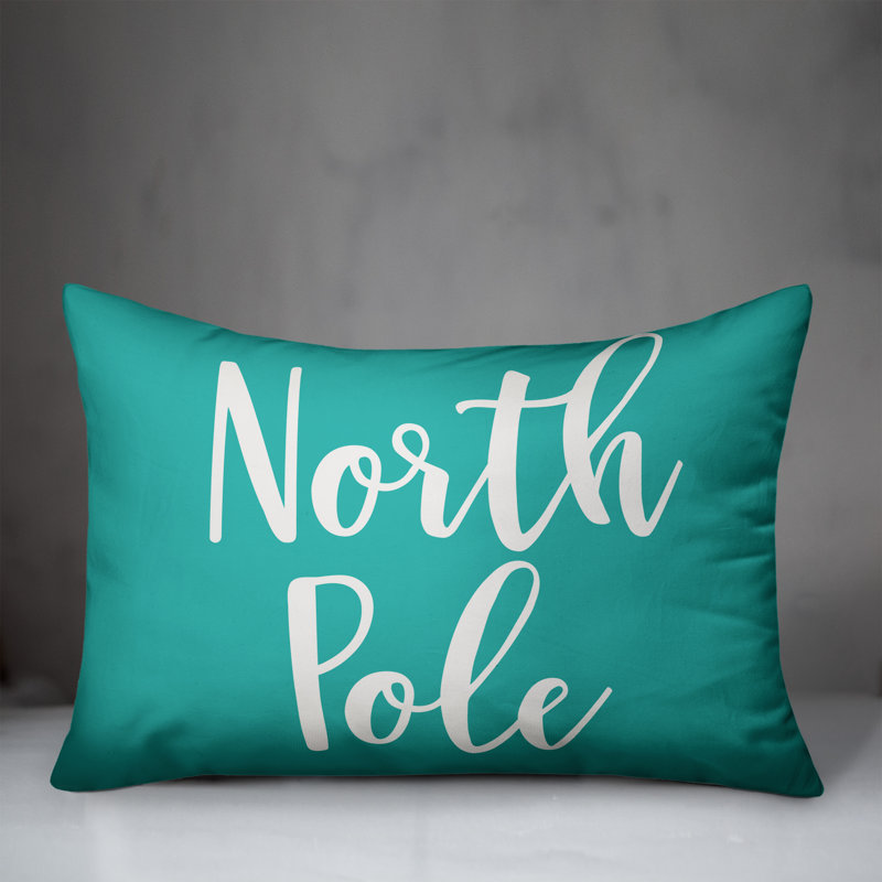  Coussin North Pole, Bleu sarcelle