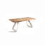 Tortelli Extendable Metal Base Dining Table-745656161-745656162