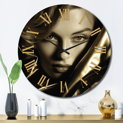 Horloge murale femme