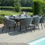 Sladkowski Outdoor Fabric 8 Seat Oval Dining Set-1068220532-1068220535