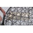 Errol Resin Wicker Egg Hanging Chair with Cushions - Beige-1590794307