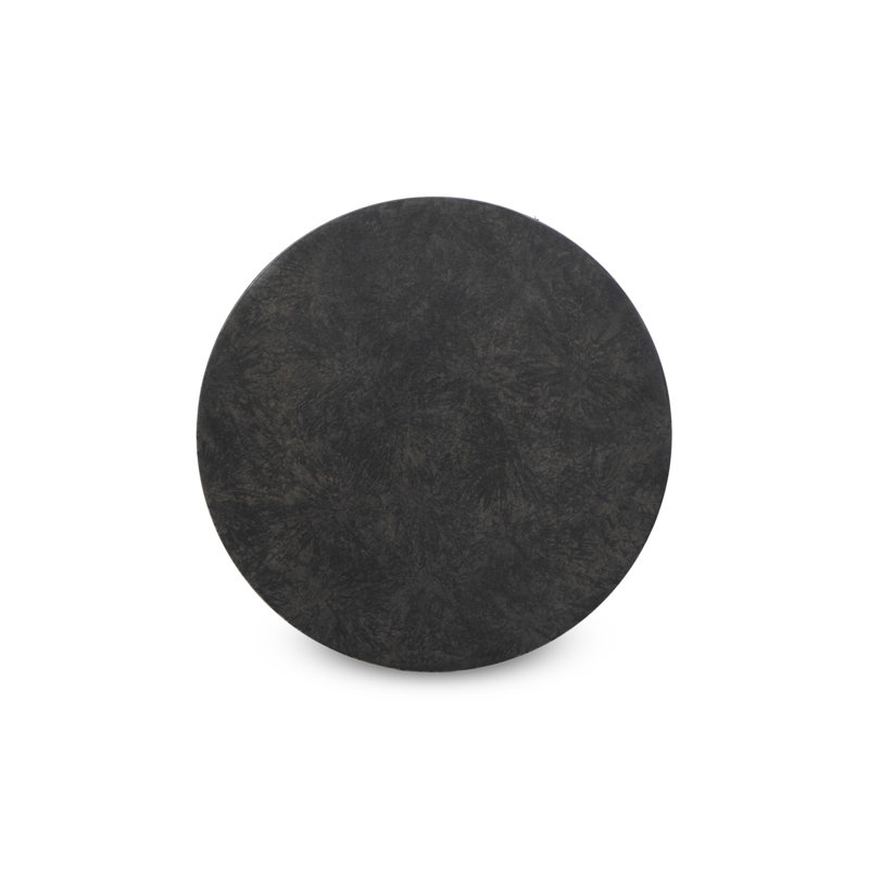 Jocelyn End Table, Raw Black