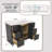 Solid Wood 48" Single Bathroom Vanity Set With Solid Surface Countertop,Pre-Assembled Bath Cabinet Dark Gray