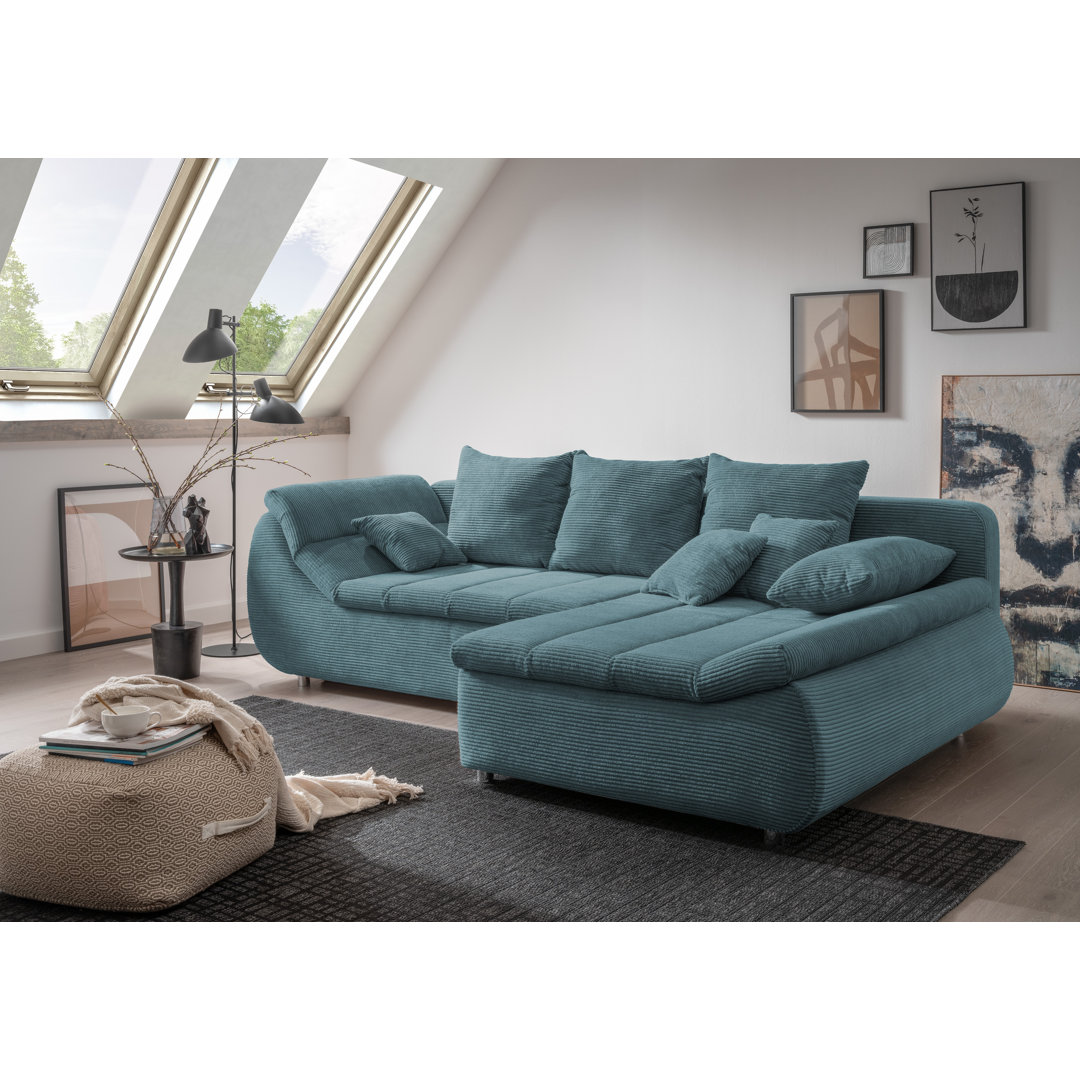 Ecksofa Aliyan mit Bettfunktion