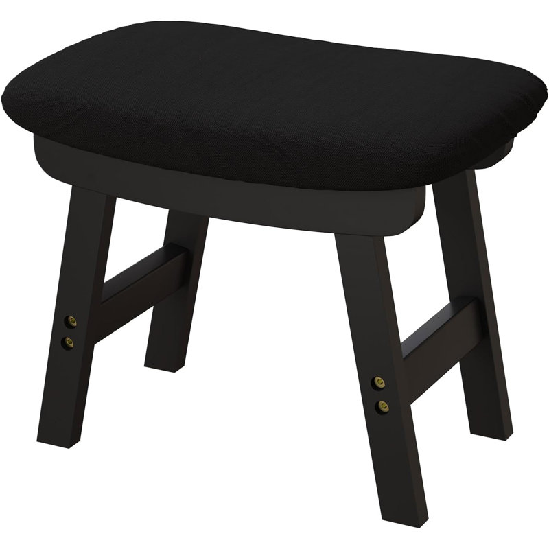 Repose-pieds et repose-pieds, Nylon noir