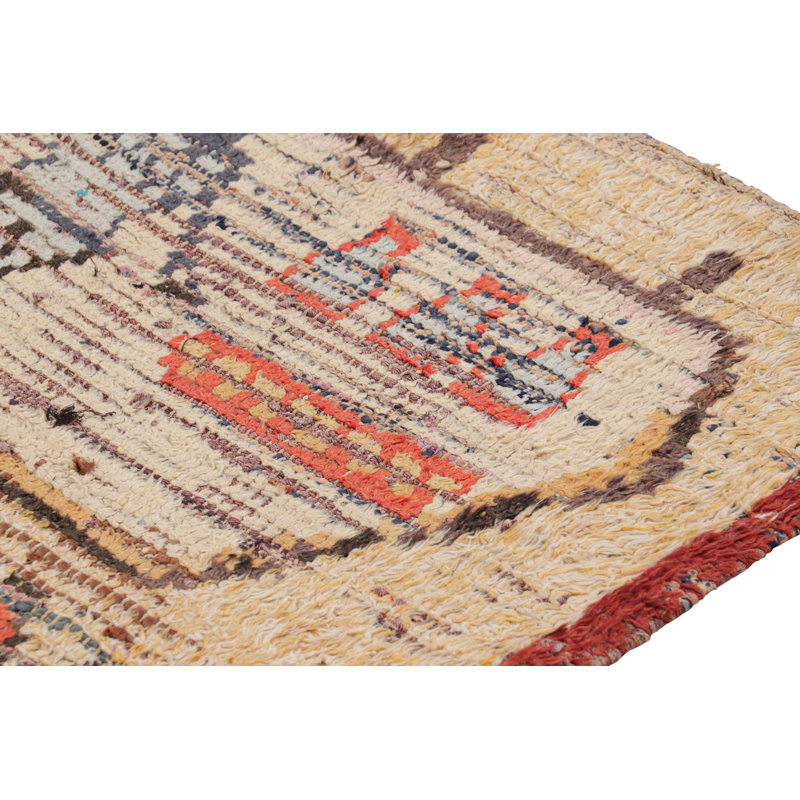 One-of-a-Kind 2'6”x7'1” Hand Knotted Area Rug