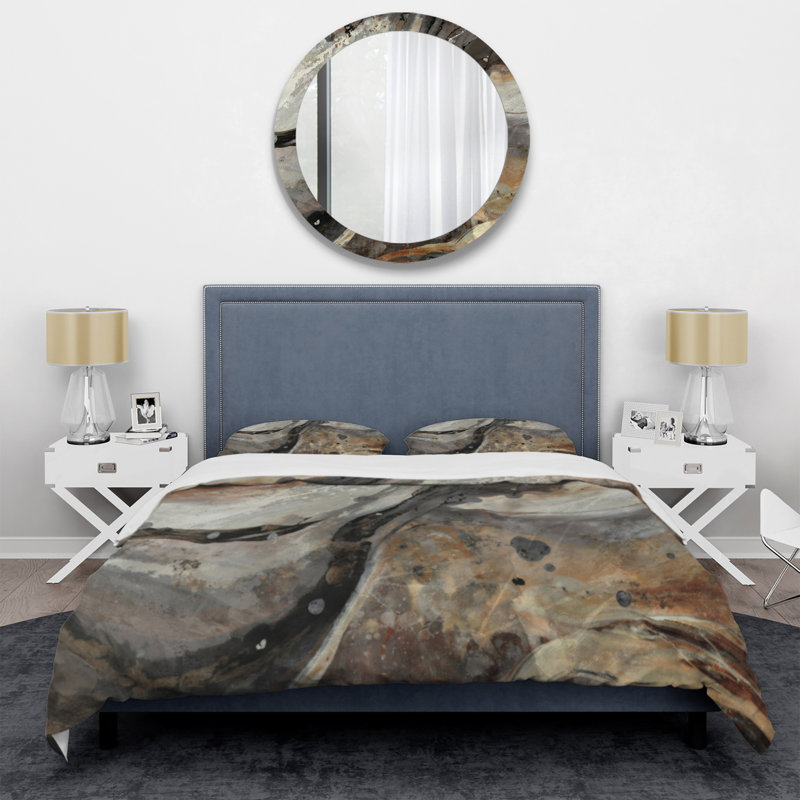 Ensemble de housse de couette en microfibre / polyester Morning Effervescence II Bedding