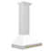 ZLINE 30" Autograph Edition Stainless Steel Range Hood with White Matte Shell