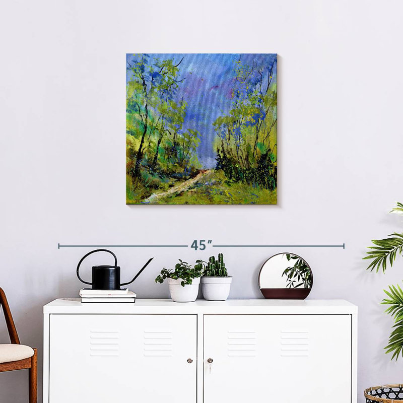 Avery Spring Path, 24" H x 24" W