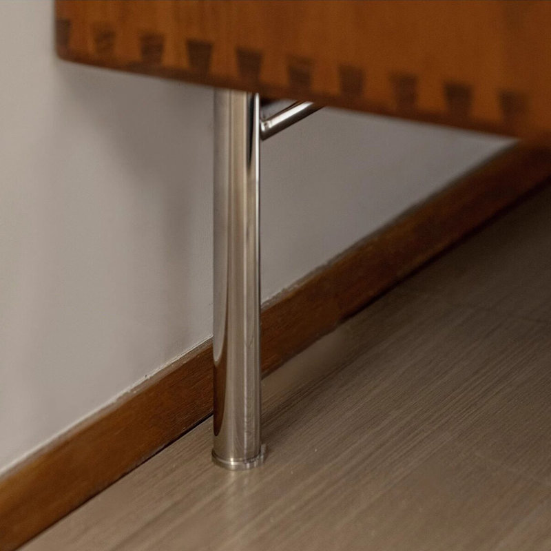 Buffet de rangement rétro et simple, H 33,46 po x l 59,05 po x P 17,71 po