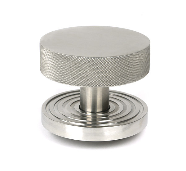 Brompton Single Dummy Door Knob , Satin Marine