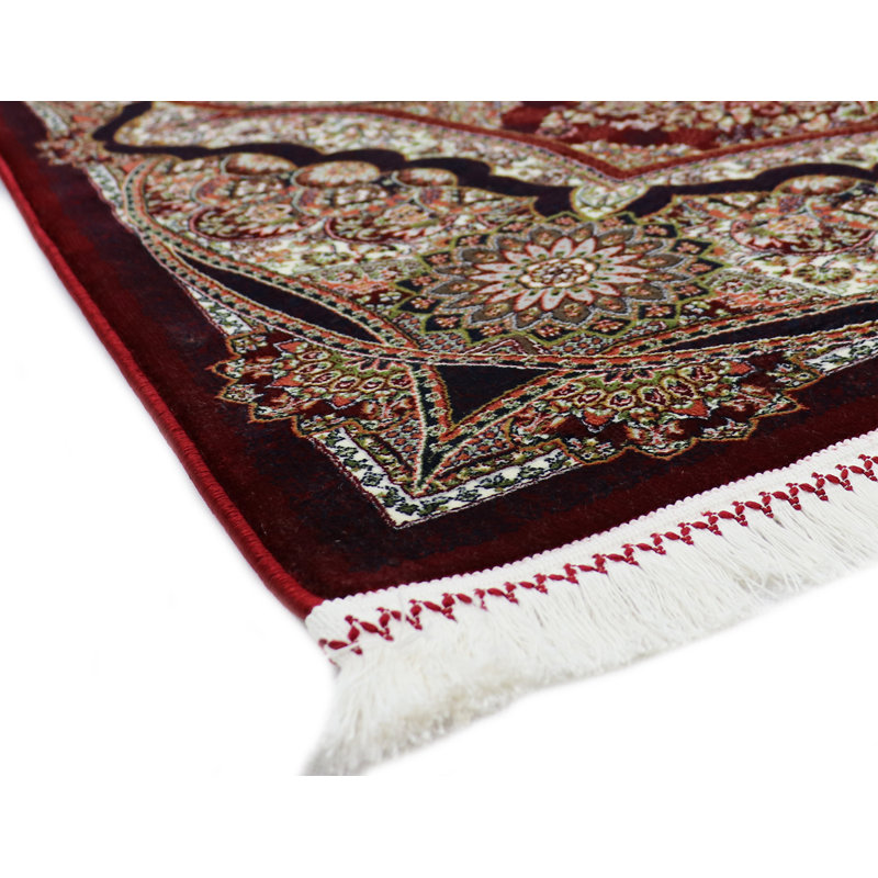 Doan Oriental Hand Hooked Area Rug, Rectangle 120 x 170cm