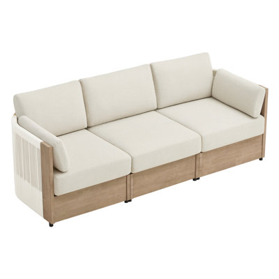 3-Piece Modular Outdoor Sofa