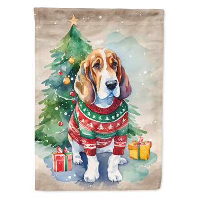 Polyester double face Noël
