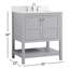 Ensemble de meuble-lavabo simple 30 po Krish-1843936093