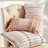 Space-Dyed Striped Throw Pillow