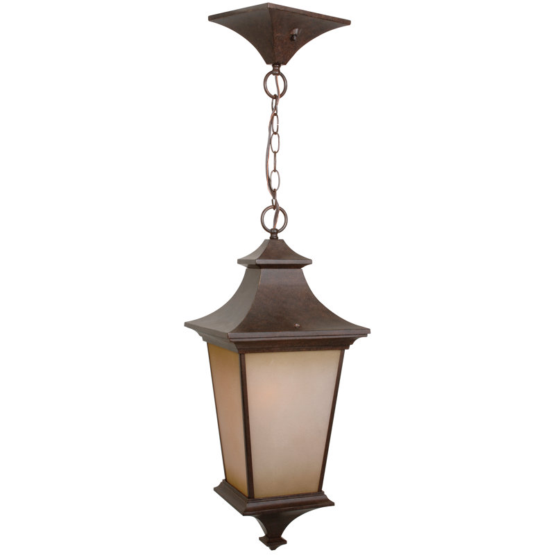 Luminaire suspendu géométrique 1 lumières lanterne Glenmont